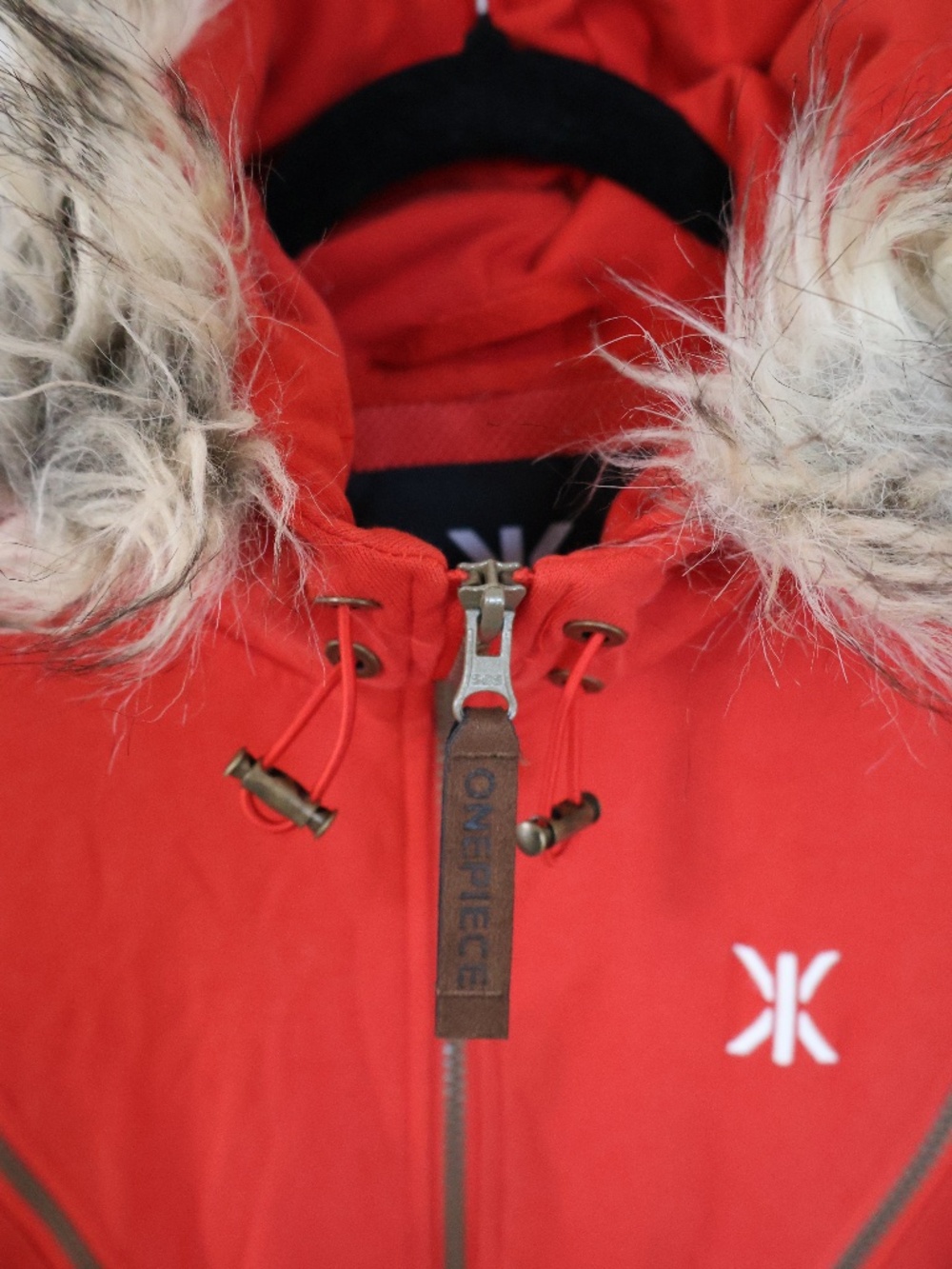ONEPIECE brand Red Aspen jumpsuit Onesie